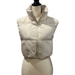 SHEIN Cropped Puffer Jacket